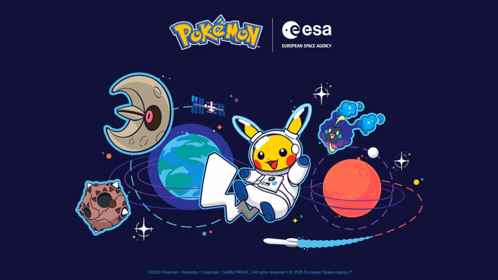 Pikachu Went to Space! ESA and Pokémon Bring New Exhibitions to Europe