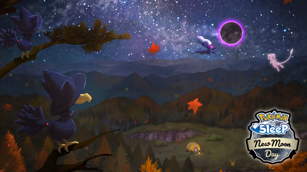 Pokémon Sleep New Moon Day October 2026: Mew & Darkrai